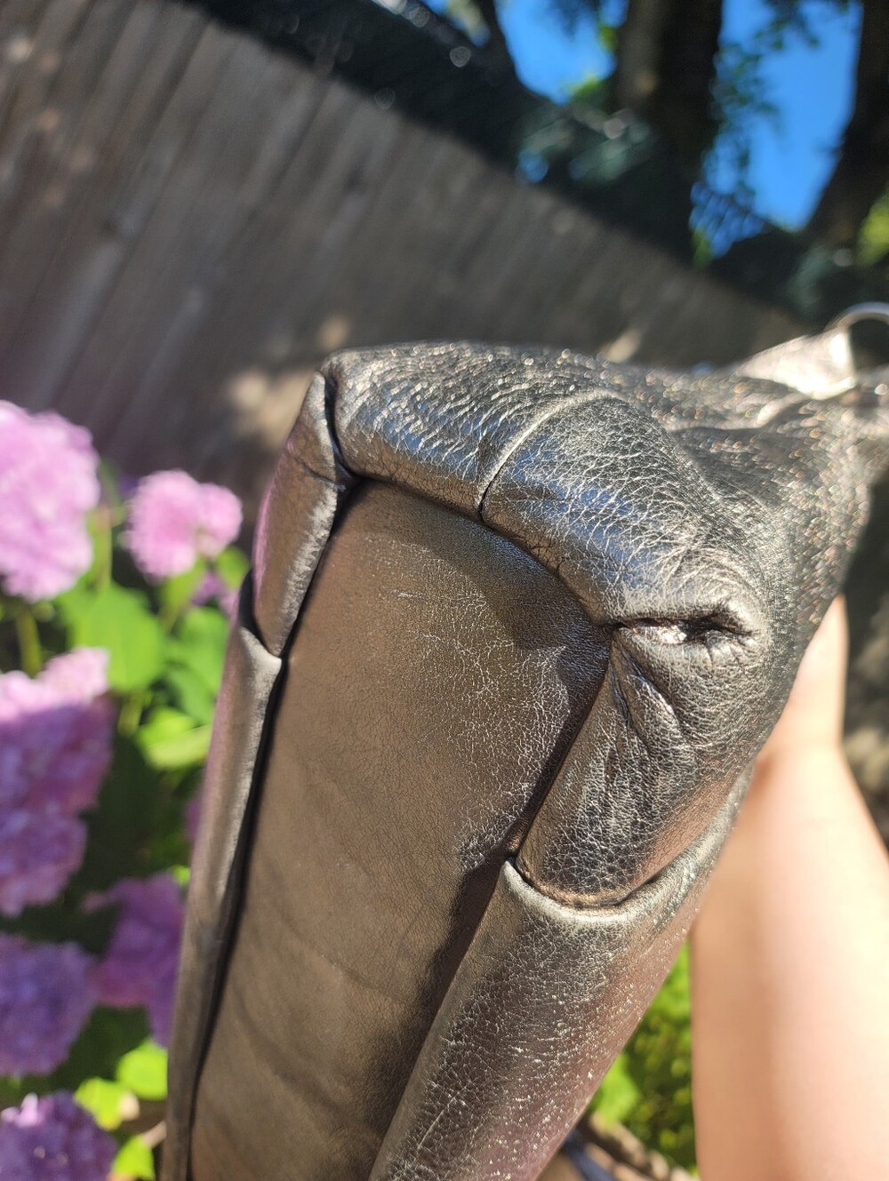 Coach Madison Isabelle Metallic Leather Slouchy Hobo 2012 - Picture 10 of 16